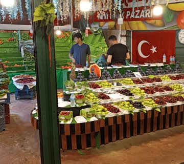 Sebze-Meyve Teşhir Standları